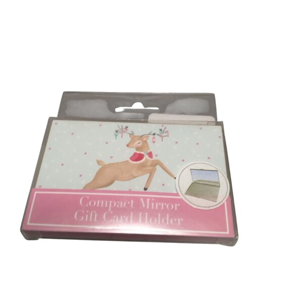 Lady Jayne Ltd Compact Mirror/Gift Card Holder Lot Of 4 Christmas NEW Holiday - Picture 4 of 7